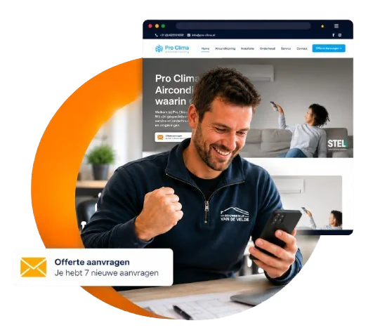 Meer klanten en meer offertes binnenhalen via jouw website
